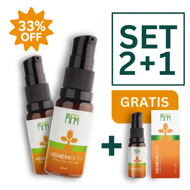 Hememektiv set 2+1 gratis