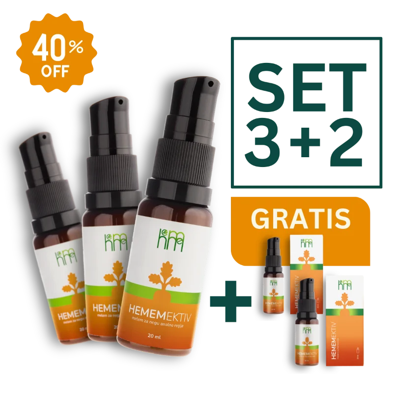 Hememektiv set 3+2